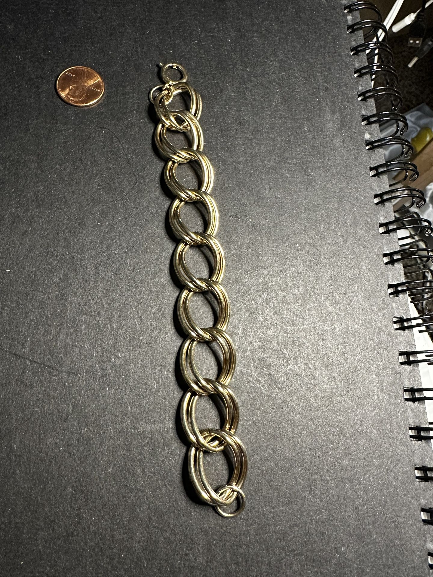 Gold Tone Bracelet 8in $5