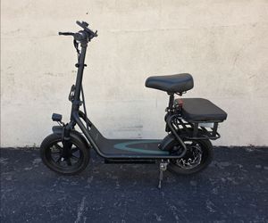 Electric Scooter With Seat