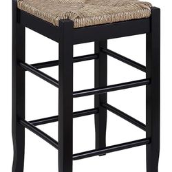 Boraam Square Rush Counter Height Stool
