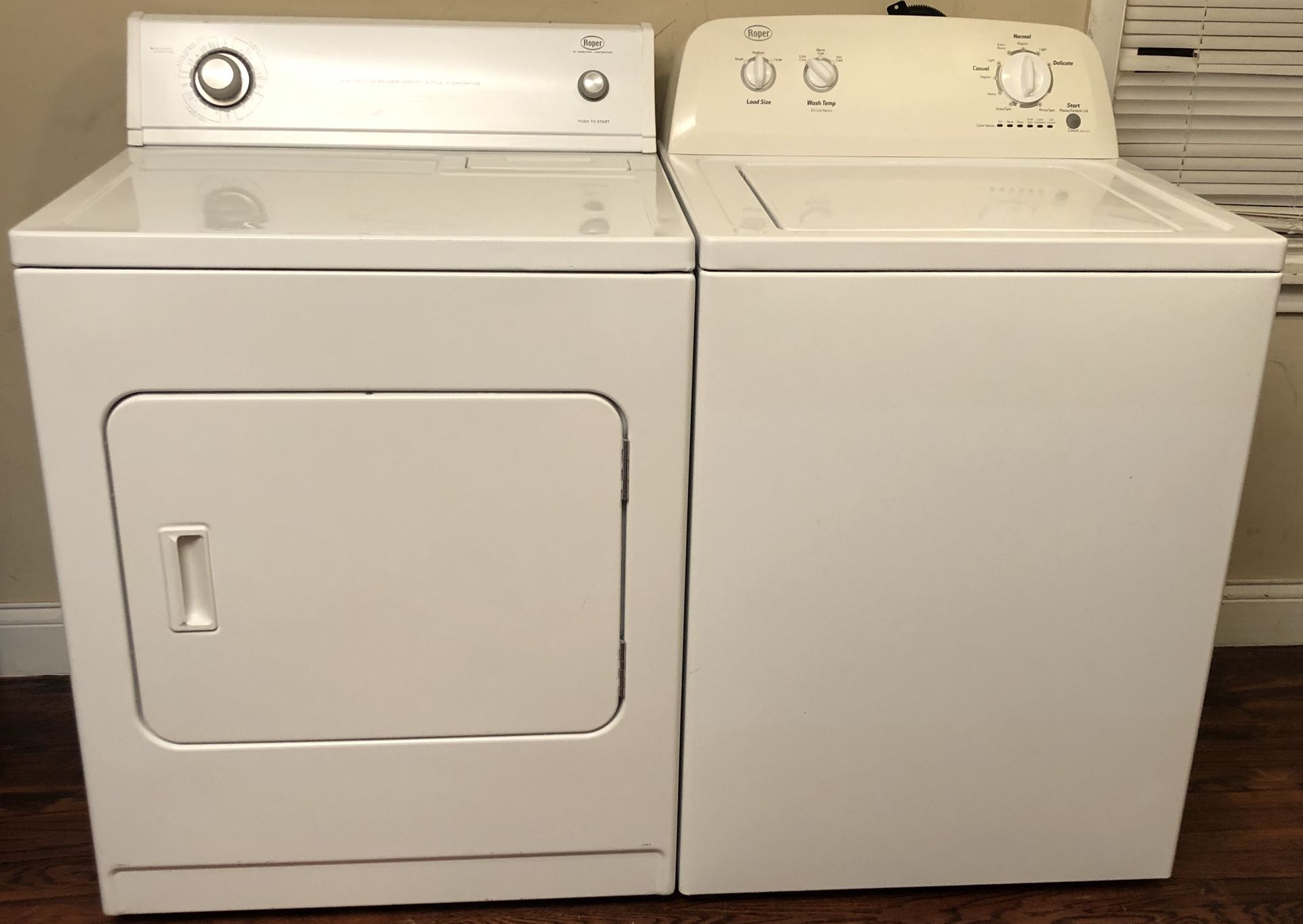 Roper Washer/Dryer