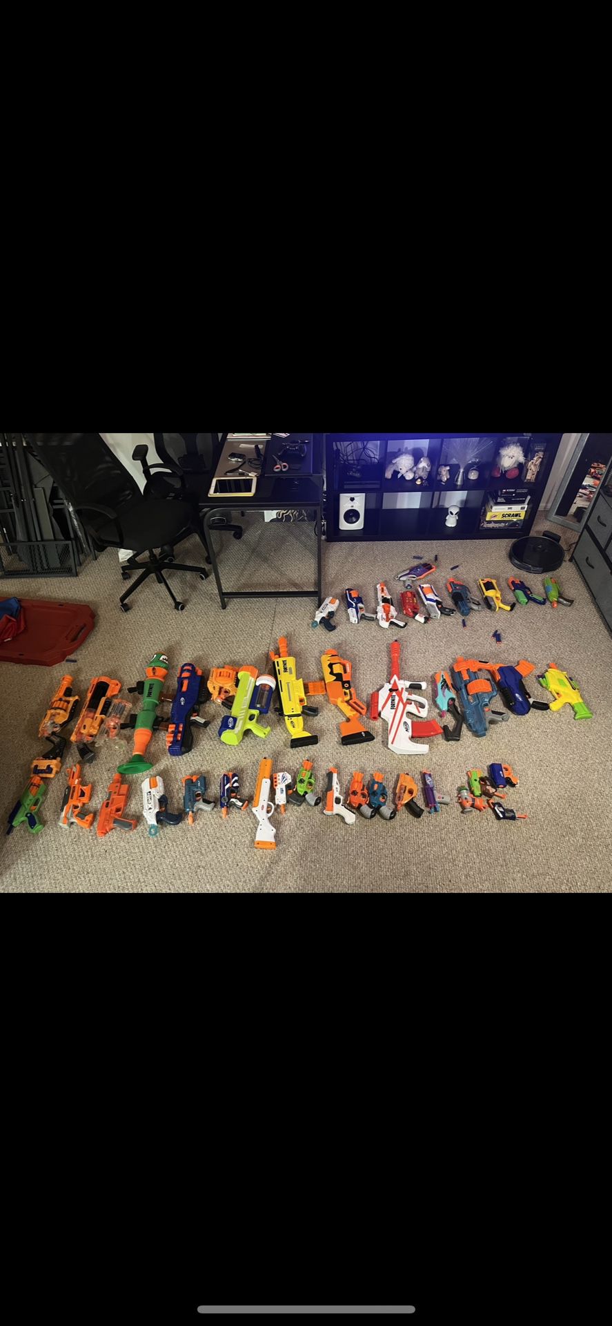 Nerf Guns Huge Lot Of 40