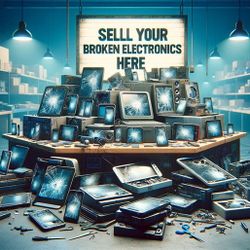 I Am Buying Broken Electronics and I Also Take Any Electronics You Get Rid Of For Free