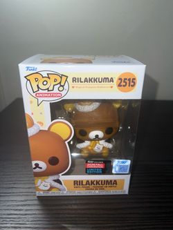 NEW IN HAND LIMITED EDITION EXCLUSIVE Rilakkuma Funko Pop #2515 Magical Pumpkin Halloween NYCC San-X