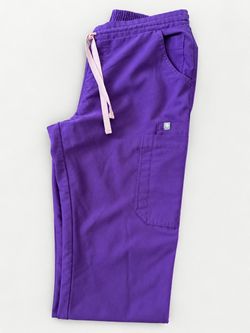 FIGS Yola Scrub Pants Women’s S Purple Technical Collection TW2000R