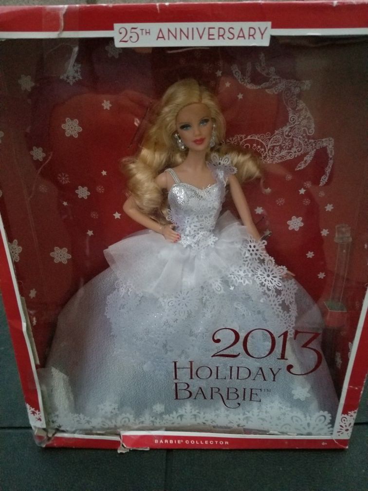 25th Anniversary Holiday 2013 Barbie Doll Special Collectors Edition