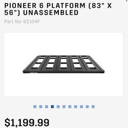 PIONEER 6 PLATFORM (83" X 56") UNASSEMBLED