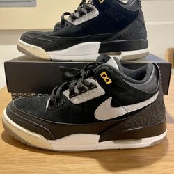 Size M9 1/2 - Nike Air Jordan 3 Retro Tinker SP Black Cement 2019
