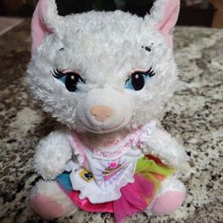 8" BUILD A BEAR KITTY W/AUTHENTIC CUPCAKE OUTFIT