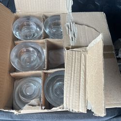 Glass Tea Light Candle Holders 