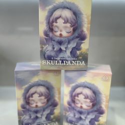 Skullpanda L'impressionnisme Series Plush Doll - Mist