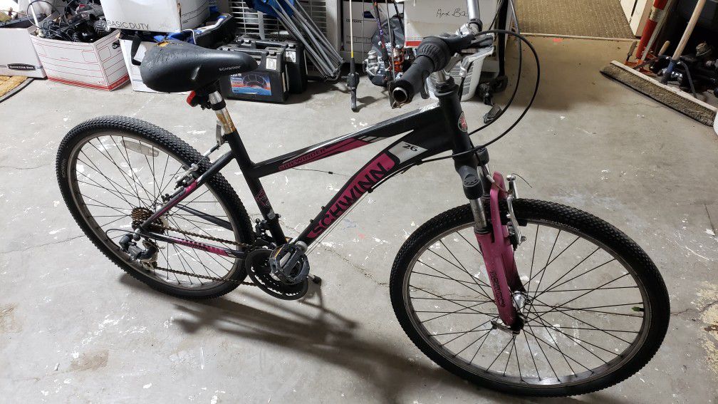 BICYCLE (pink/black)
