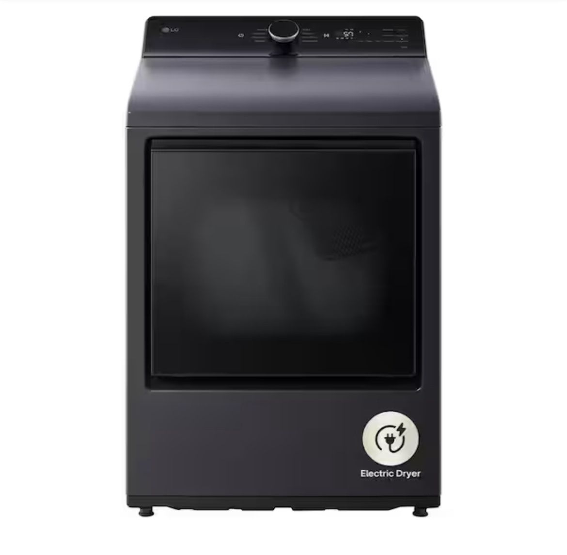 💥Great Deal💥 7.3 cu. ft. Vented SMART Electric Dryer in Matte Black with EasyLoad Door and Sensor