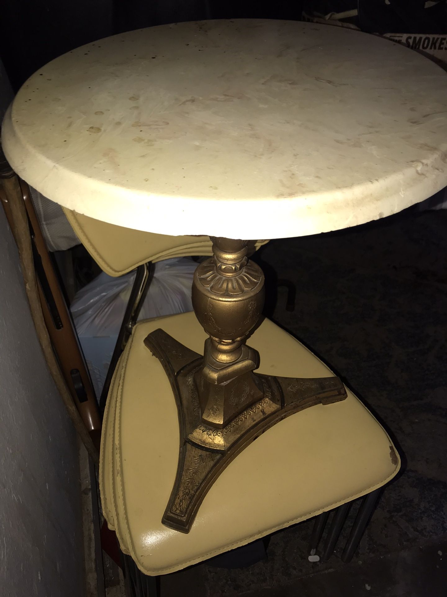 Small But Heavy Antique Table