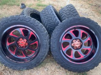 Off road rims and tires  Monster