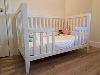 Pottery Barn crib and mattress