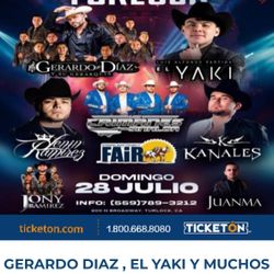 Baile Gerardo Díaz Y El Yaki 