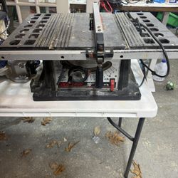 For Sale Are A Skilled Table Saw, And A Kobalt Compound Sliding Mitre Saw