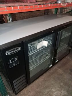 Serv-Ware Commercial Back Bar Cooler
