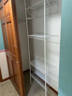 Two closet organizer system