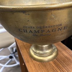 Champagne Brass Ice bucket
