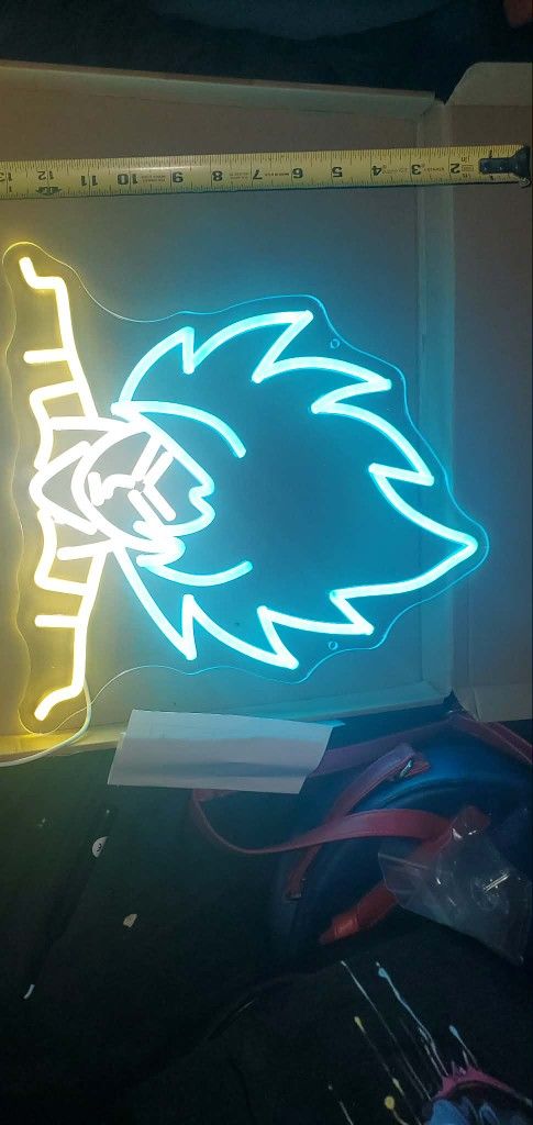 Goku Neon Light