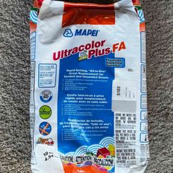 Grout For Tile. Mapei. Unsanded. See Description About Colors 