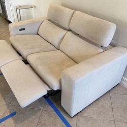 Dual Power Recliner Sofa 