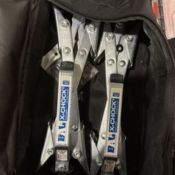 BAL X CHOCKS FOR RV TRAILER - LIKE NEW 