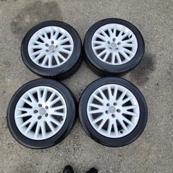 Audi Wheels 17in 5x112 x Continental Tires