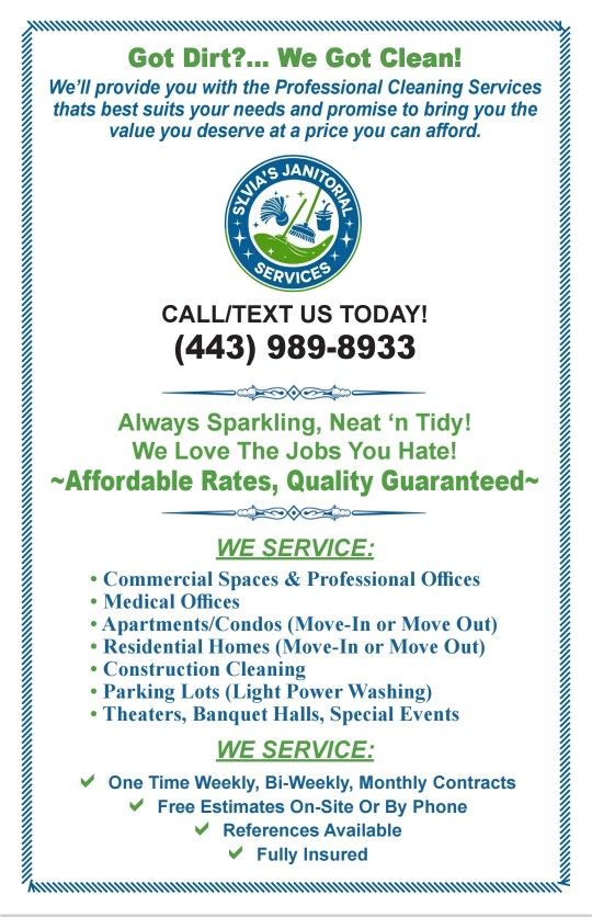 Commercial Cleaning Services