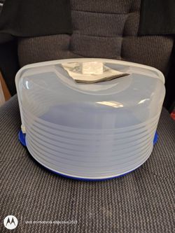 Tupperware Round Cake Taker