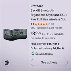 New EK01 Plus Keyboard