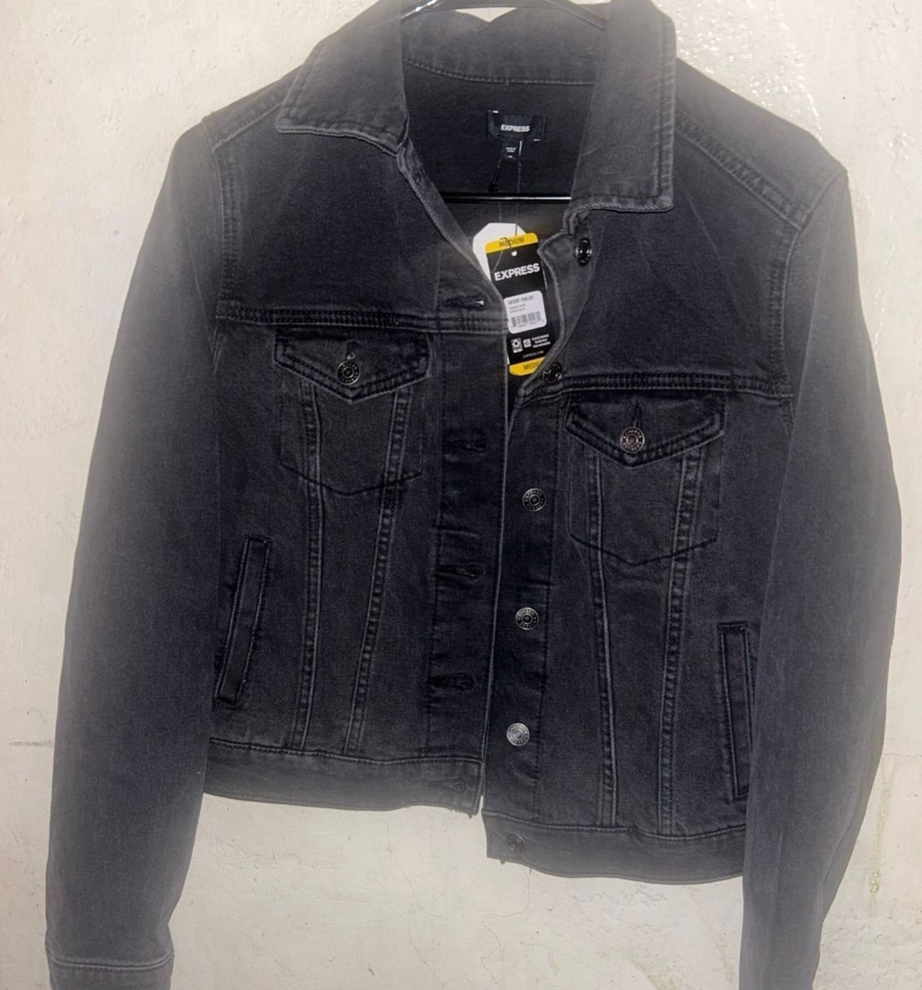 New Black Jean Jacket 