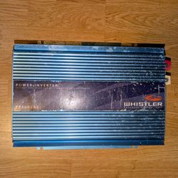 Whistler 1000w Continuous Inverter 12v DC to 120v AC