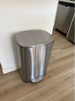 13 Gallon Stainless Steel Trash Can
