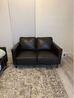 Brown couch