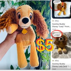 $5 Disneys Lady Scentsy Buddy like new in great condition
