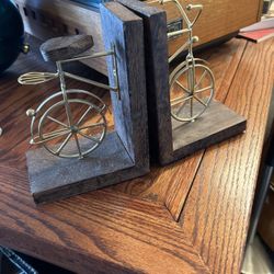 Bike Book Ends