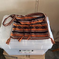 SF giants Colors Mexican Serape Messenger Bag 