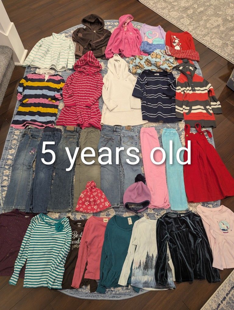 Girls 5T Winter Clothes