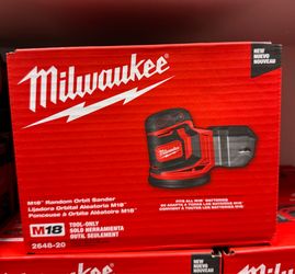 Milwaukee M18 Random Orbit Sander