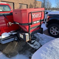 Boss TGS Salt Spreader with Controller And Wiring 