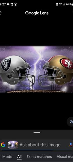 Raiders vs Forty niners