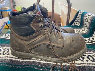Work boots.