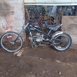 Chopper Bicycle With 80cc Motor