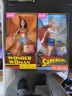 Wonder Woman And Supergirl Barbies