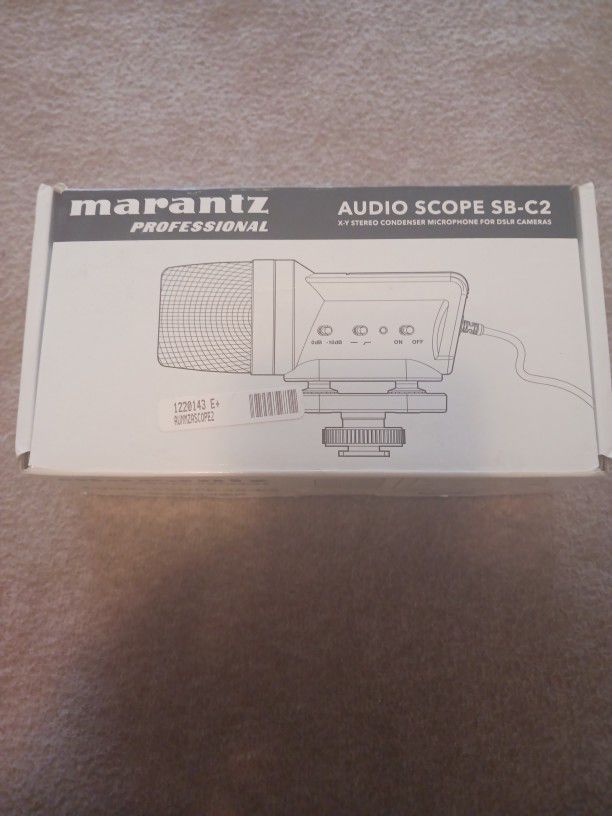 Marantz Audio Scope SB-C2 Microphone 