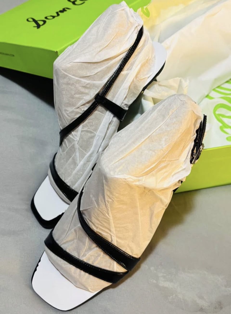 Leather Heel Sandals