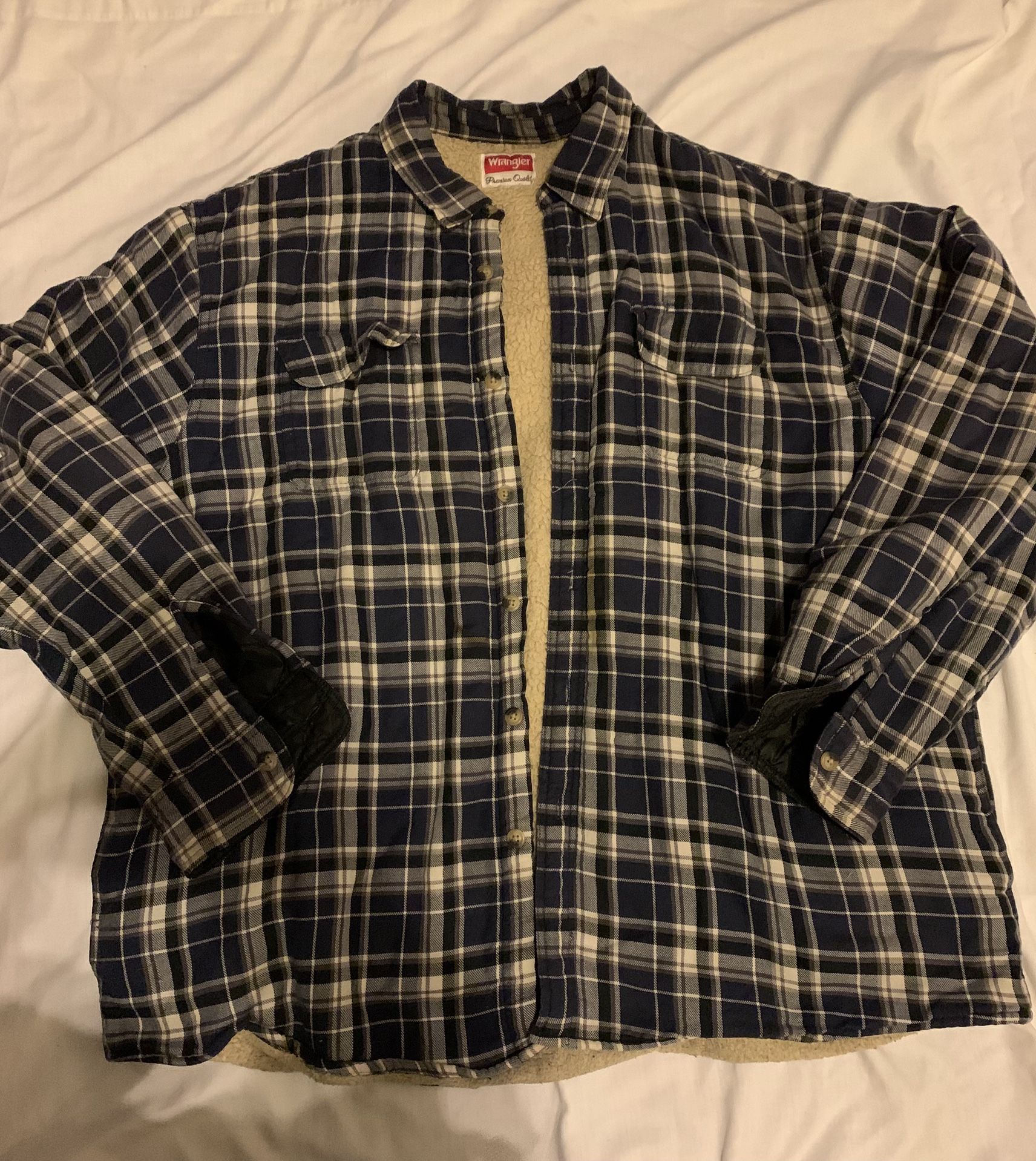 Wrangler Sherpa Lined Jacket