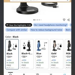 ZealSound Podcast Microphone( $ 5 Dollar Delivery 